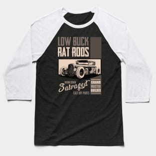 Ratrod Low Buck Baseball T-Shirt